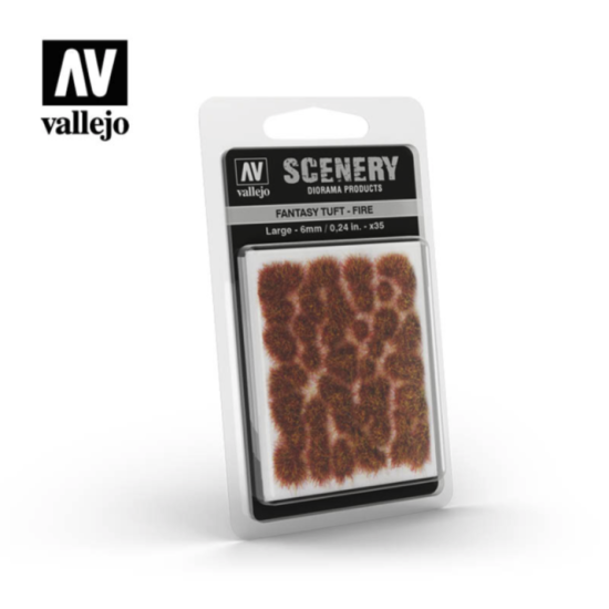 Vallejo " Scenery " SC431 Fantasy Tuft – Fire